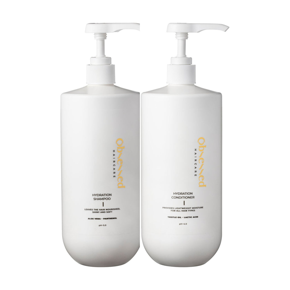 Obsessed Haircare Hydration Shampoo & Conditioner Duo 1000ml